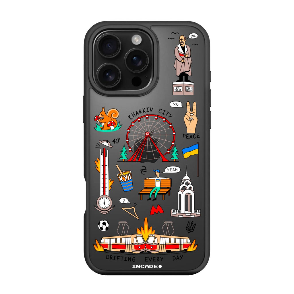 Чохол для iPhone 16 Pro Max KHARKIV - INCADE