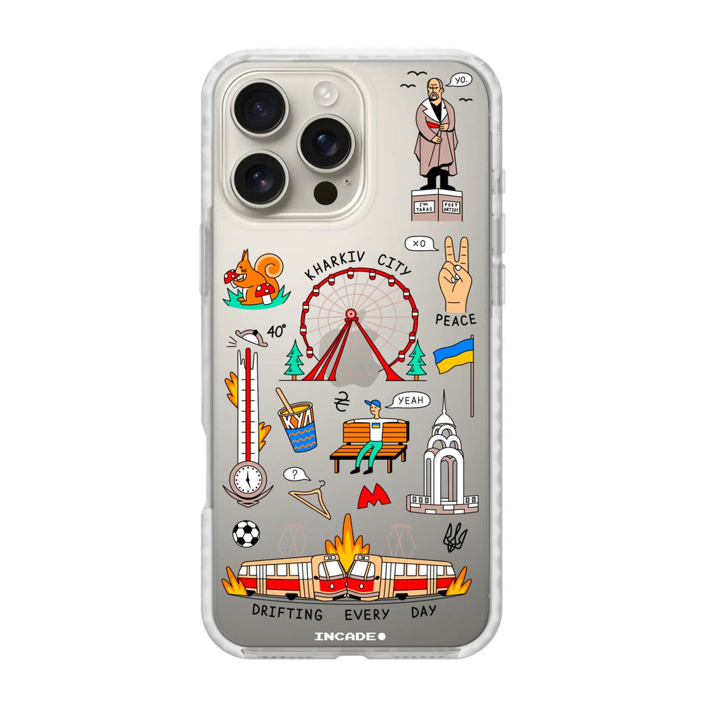 Чохол для iPhone 16 Pro Max KHARKIV - INCADE
