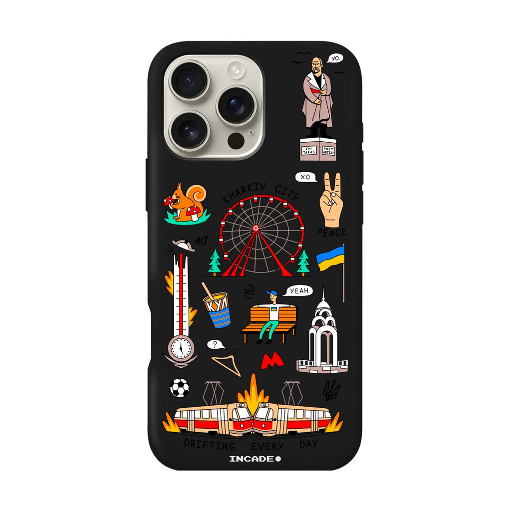 Чохол для iPhone 16 Pro Max KHARKIV - INCADE