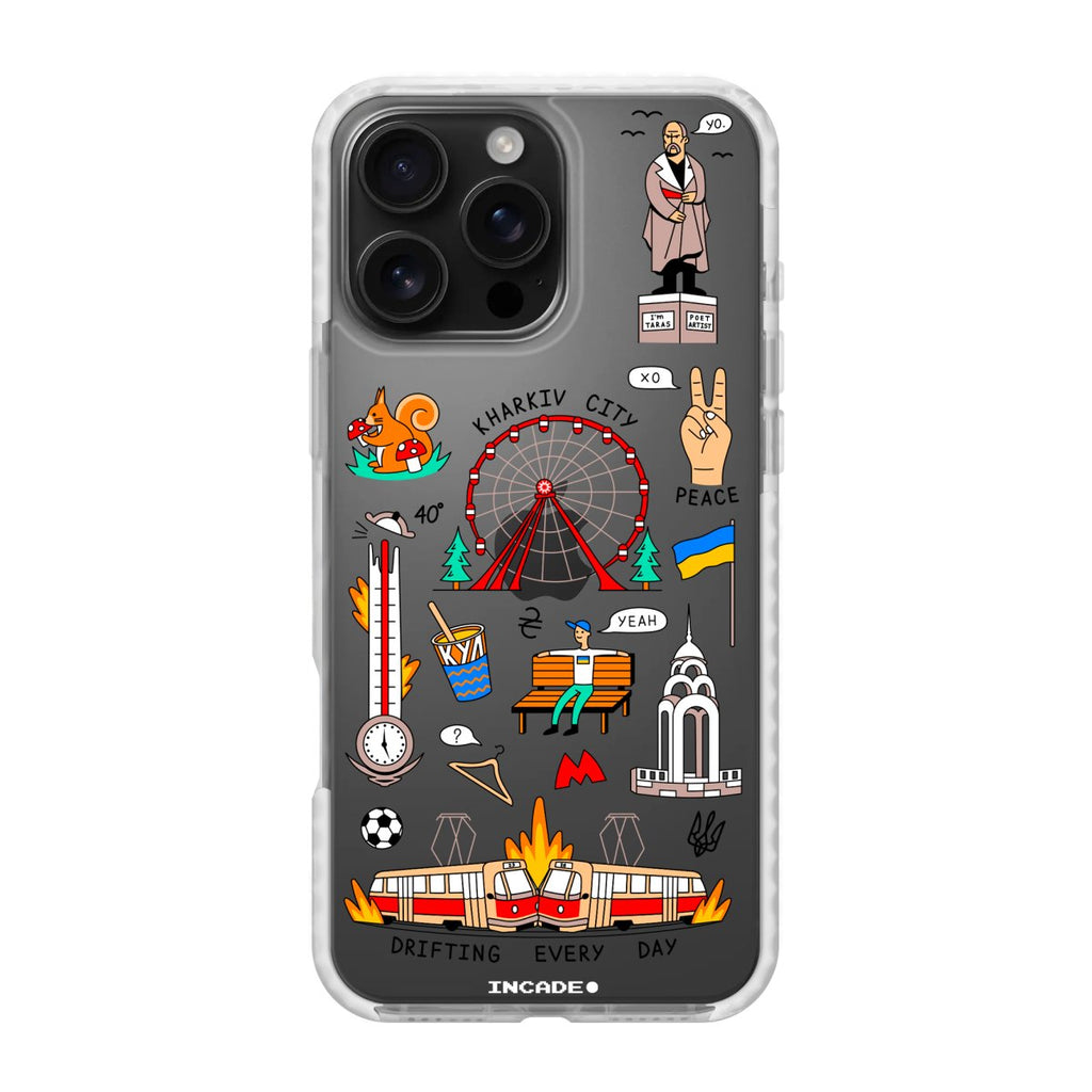 Чохол для iPhone 16 Pro Max KHARKIV - INCADE