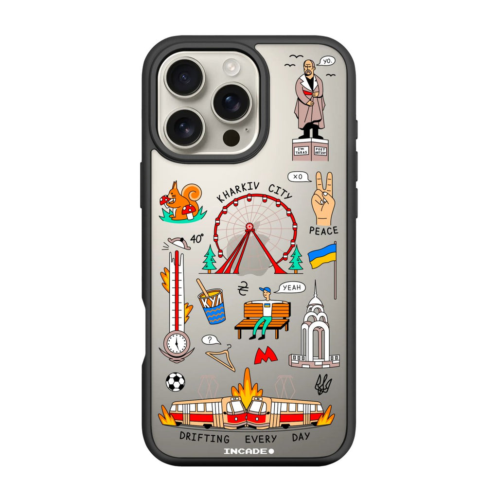Чохол для iPhone 16 Pro Max KHARKIV - INCADE