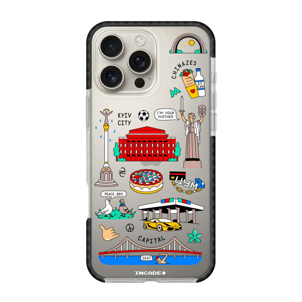 Чохол для iPhone 16 Pro Max KYIV - INCADE