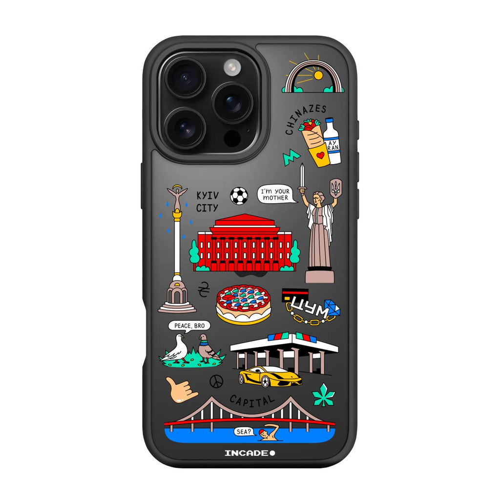 Чохол для iPhone 16 Pro Max KYIV - INCADE