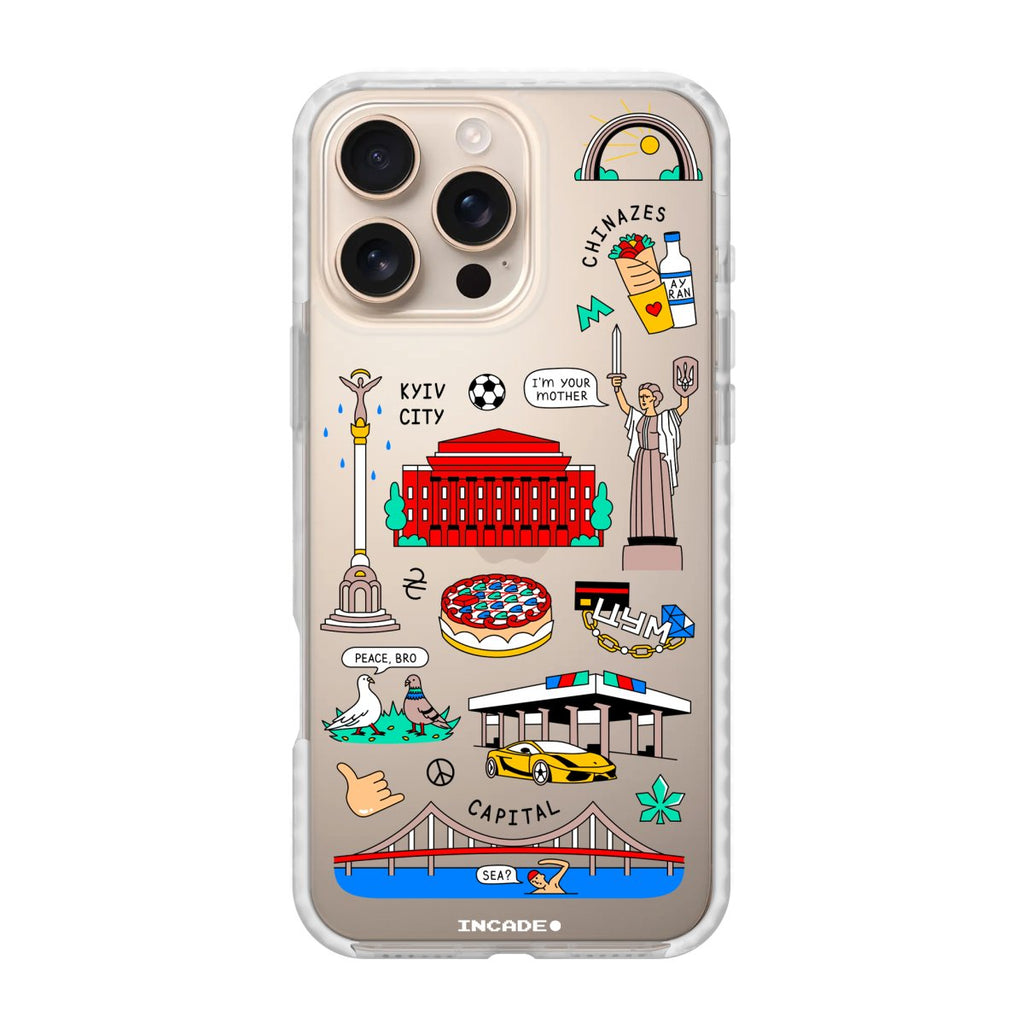 Чохол для iPhone 16 Pro Max KYIV - INCADE