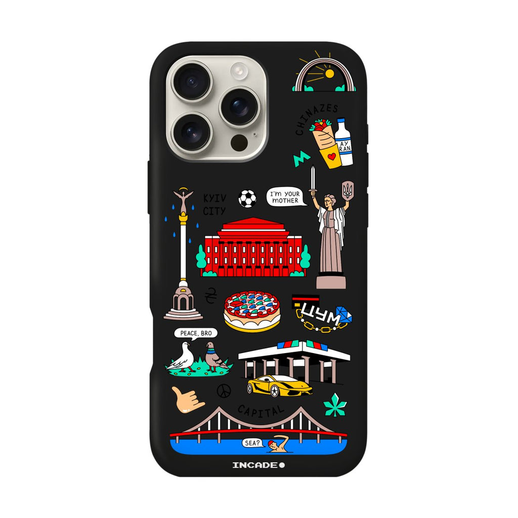 Чохол для iPhone 16 Pro Max KYIV - INCADE