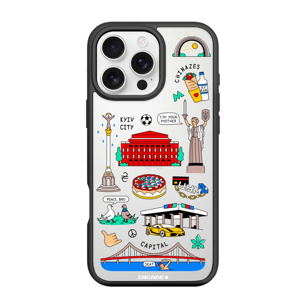 Чохол для iPhone 16 Pro Max KYIV - INCADE