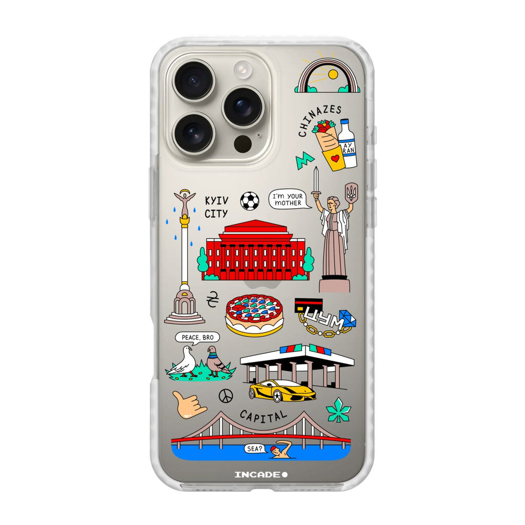 Чохол для iPhone 16 Pro Max KYIV - INCADE