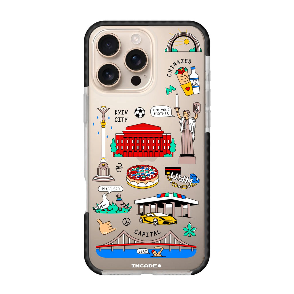 Чохол для iPhone 16 Pro Max KYIV - INCADE