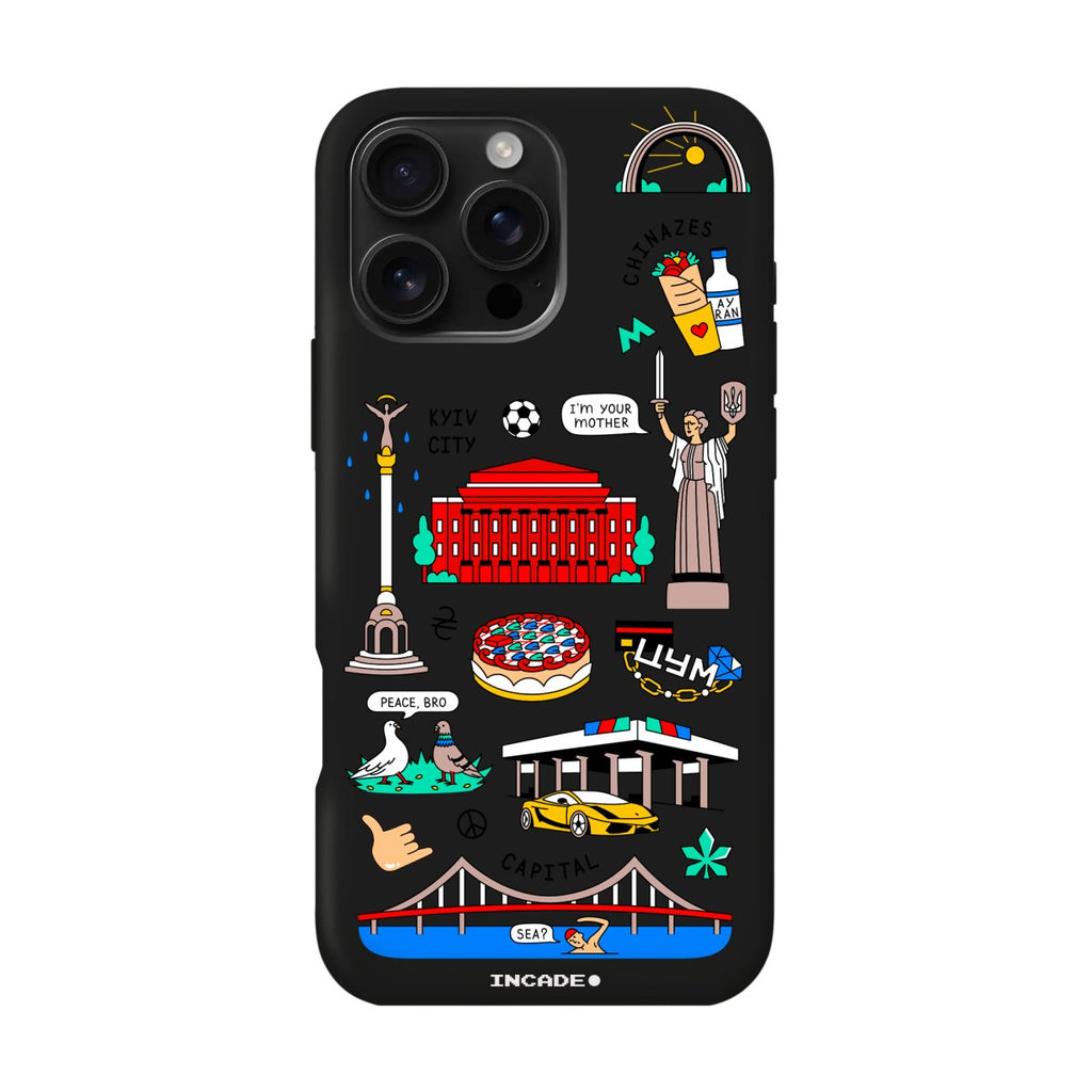Чохол для iPhone 16 Pro Max KYIV - INCADE