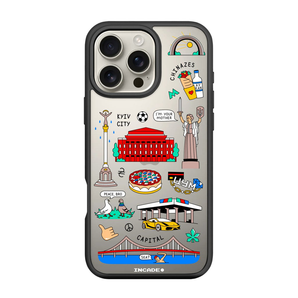 Чохол для iPhone 16 Pro Max KYIV - INCADE