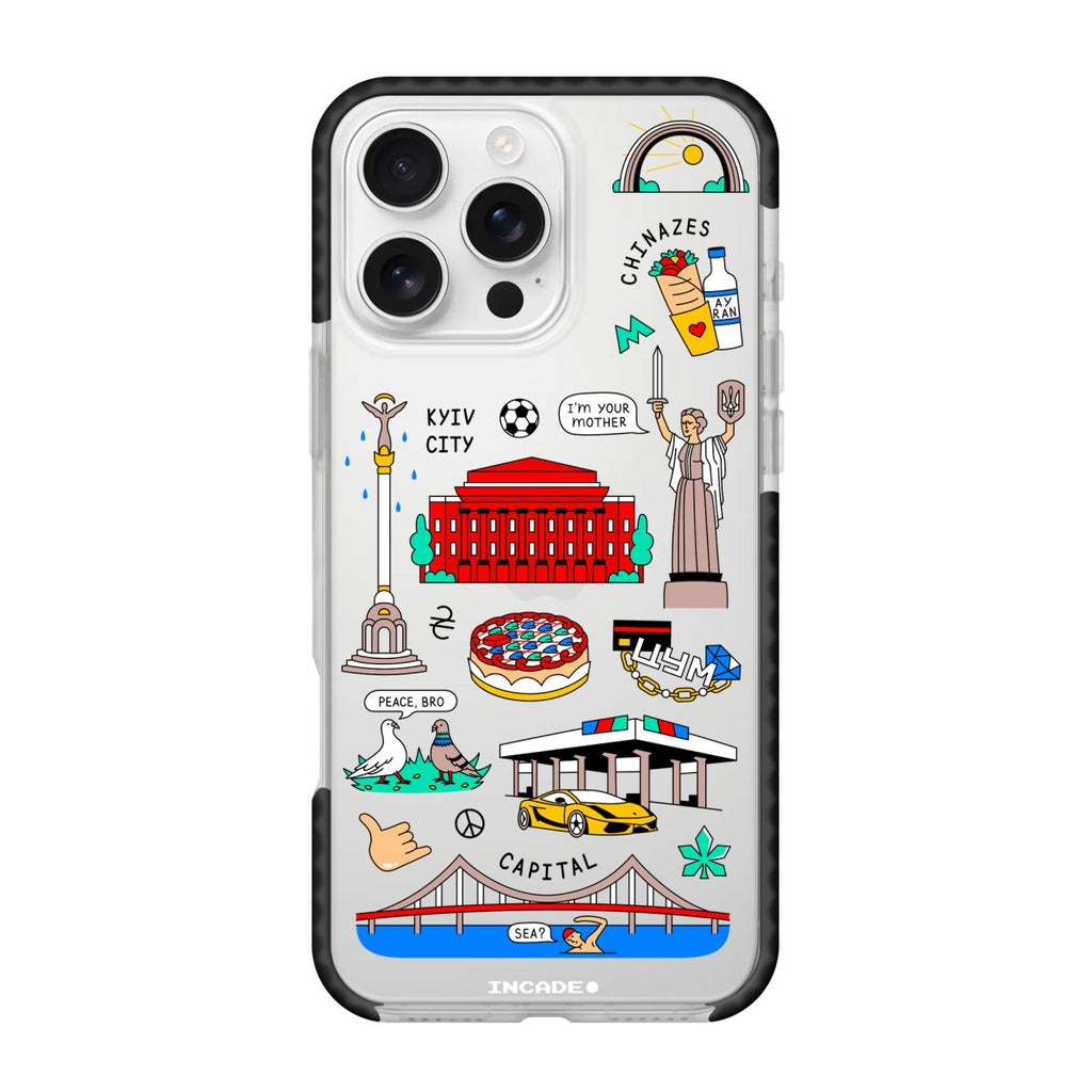 Чохол для iPhone 16 Pro Max KYIV - INCADE