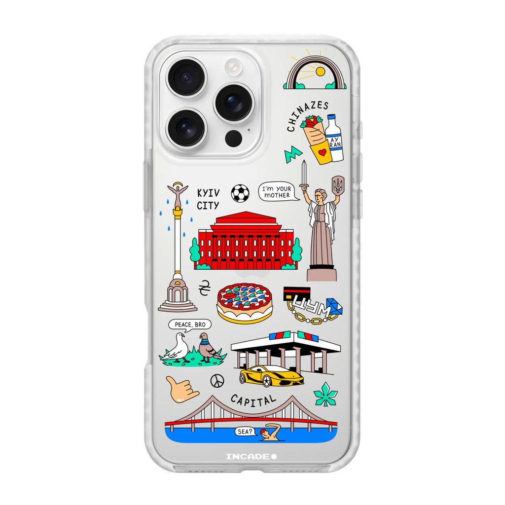 Чохол для iPhone 16 Pro Max KYIV - INCADE