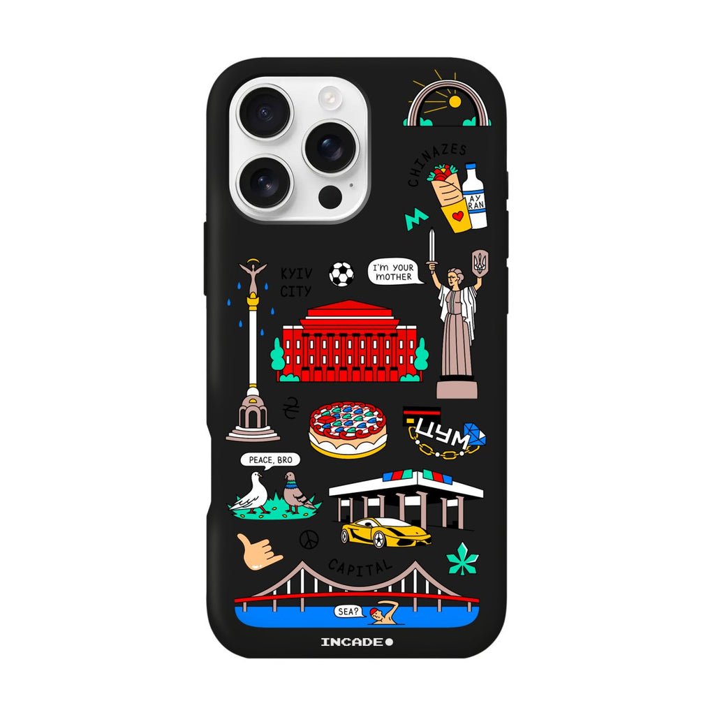 Чохол для iPhone 16 Pro Max KYIV - INCADE