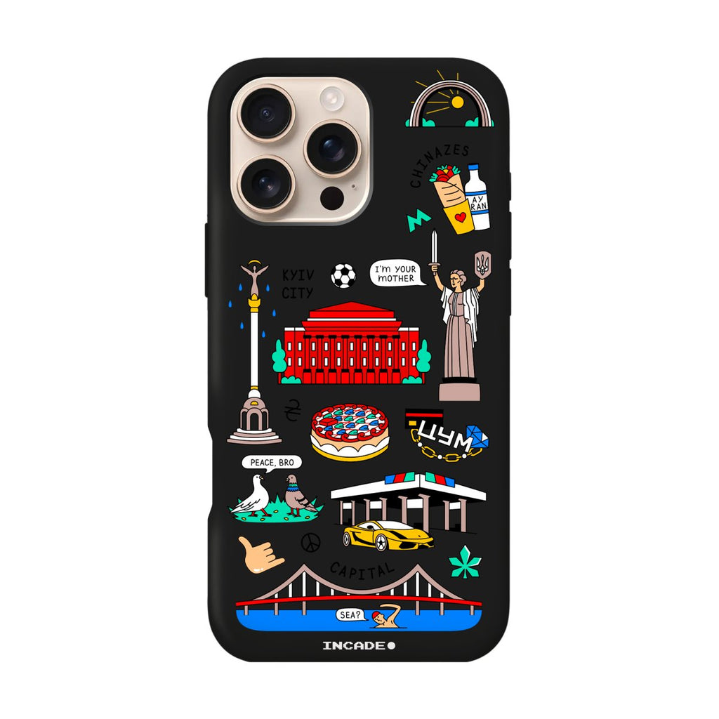 Чохол для iPhone 16 Pro Max KYIV - INCADE