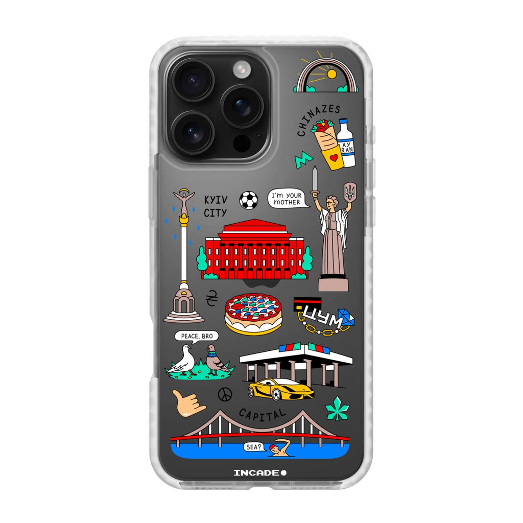 Чохол для iPhone 16 Pro Max KYIV - INCADE