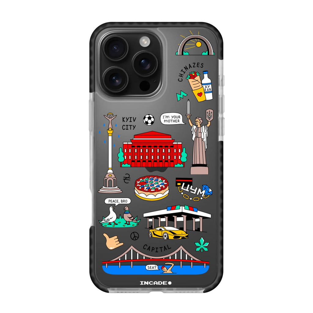 Чохол для iPhone 16 Pro Max KYIV - INCADE