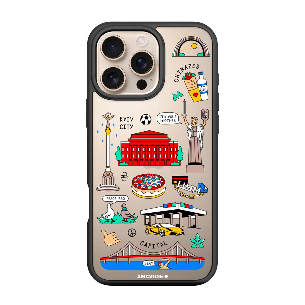 Чохол для iPhone 16 Pro Max KYIV - INCADE