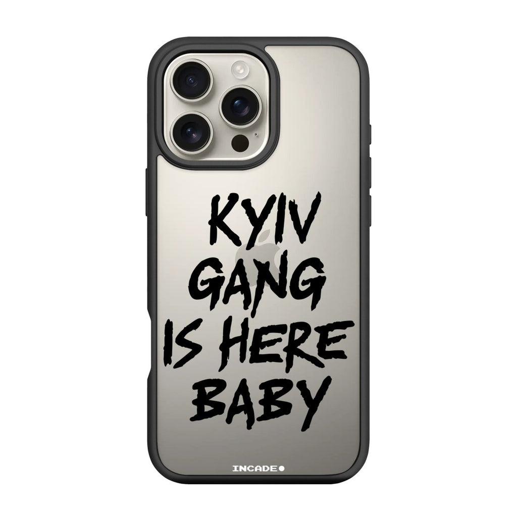 Чохол для iPhone 16 Pro Max kyiv black - INCADE