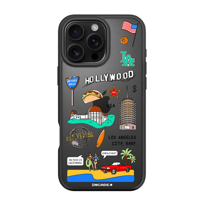 Чохол для iPhone 16 Pro Max LOS ANGELES - INCADE