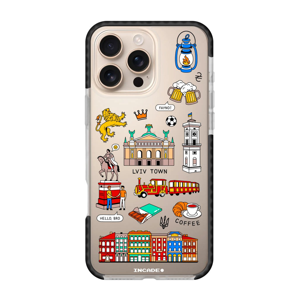 Чохол для iPhone 16 Pro Max LVIV - INCADE