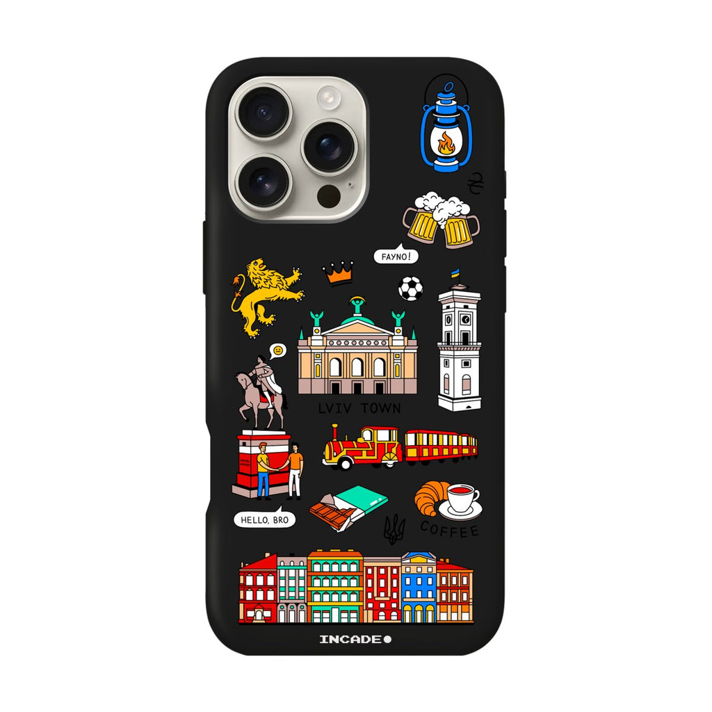 Чохол для iPhone 16 Pro Max LVIV - INCADE