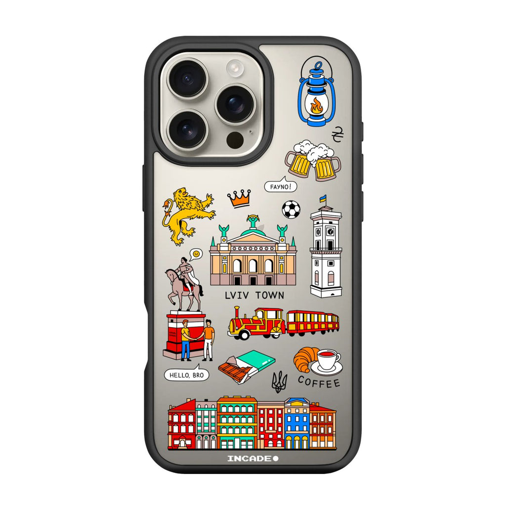 Чохол для iPhone 16 Pro Max LVIV - INCADE