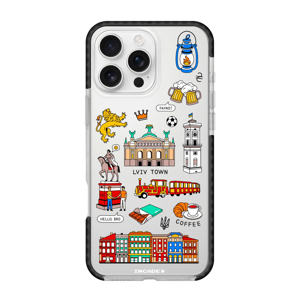 Чохол для iPhone 16 Pro Max LVIV - INCADE