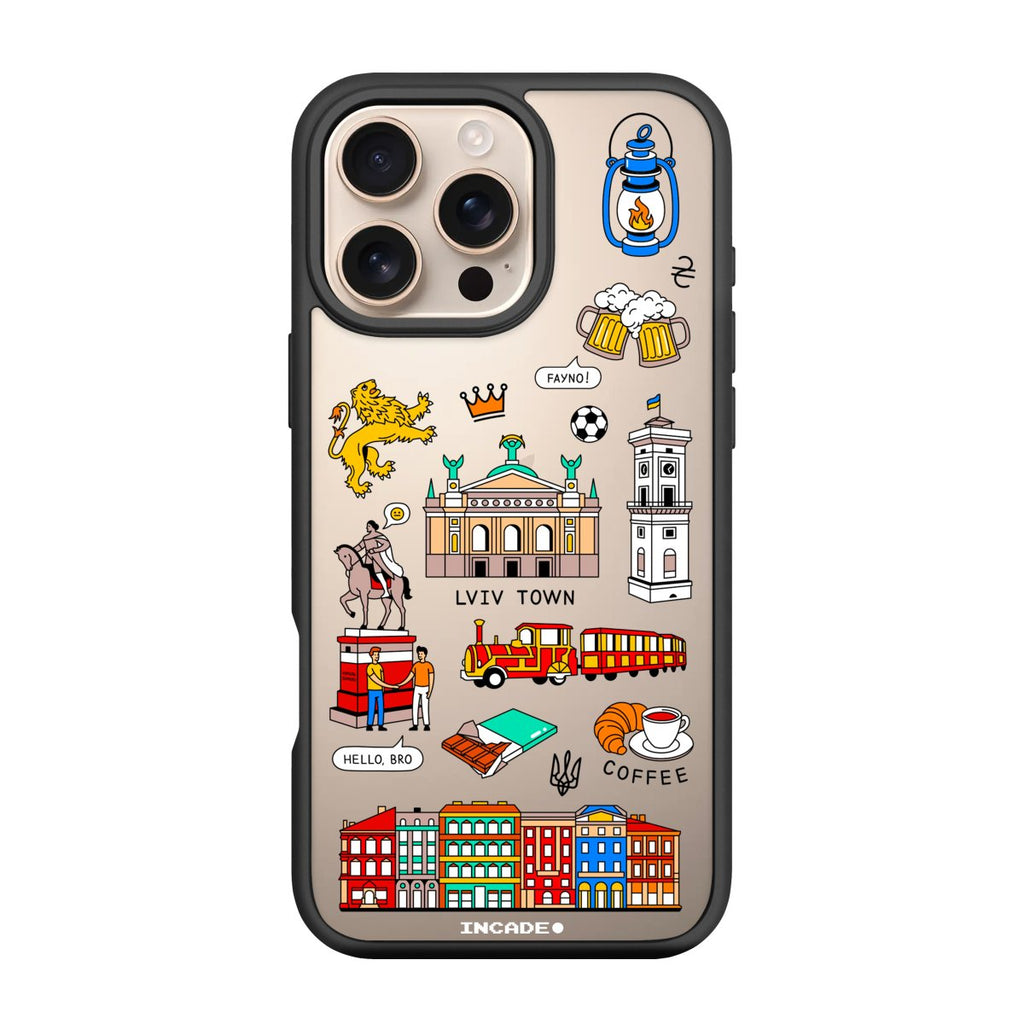 Чохол для iPhone 16 Pro Max LVIV - INCADE