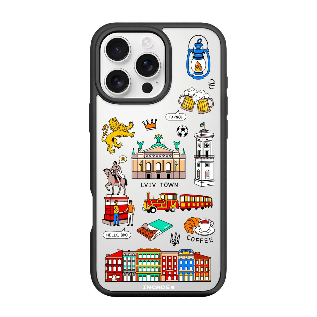 Чохол для iPhone 16 Pro Max LVIV - INCADE