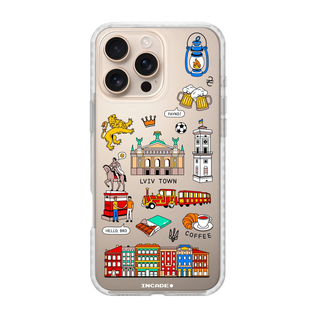 Чохол для iPhone 16 Pro Max LVIV - INCADE