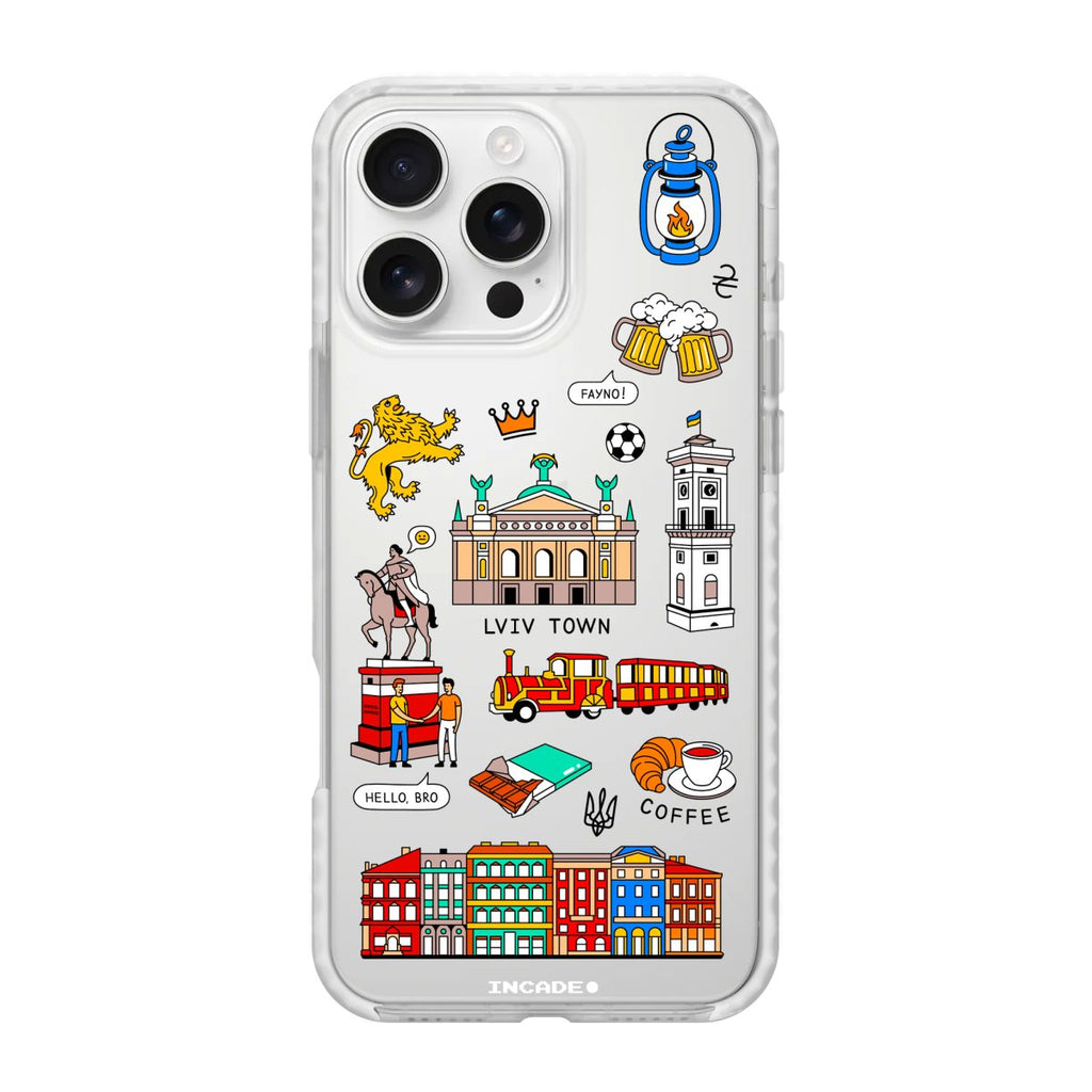 Чохол для iPhone 16 Pro Max LVIV - INCADE