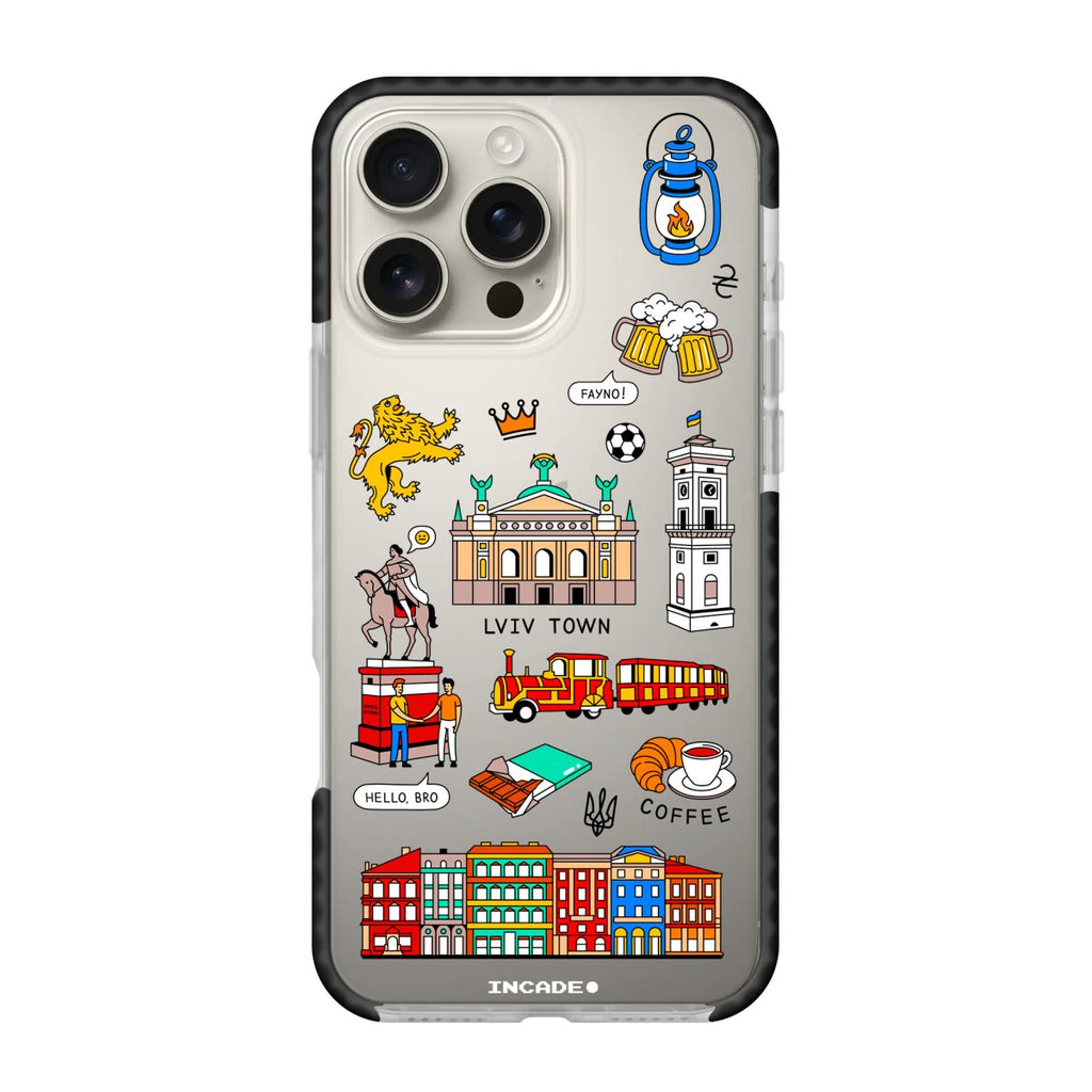 Чохол для iPhone 16 Pro Max LVIV - INCADE