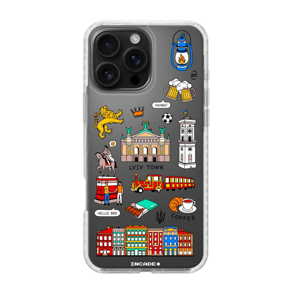 Чохол для iPhone 16 Pro Max LVIV - INCADE
