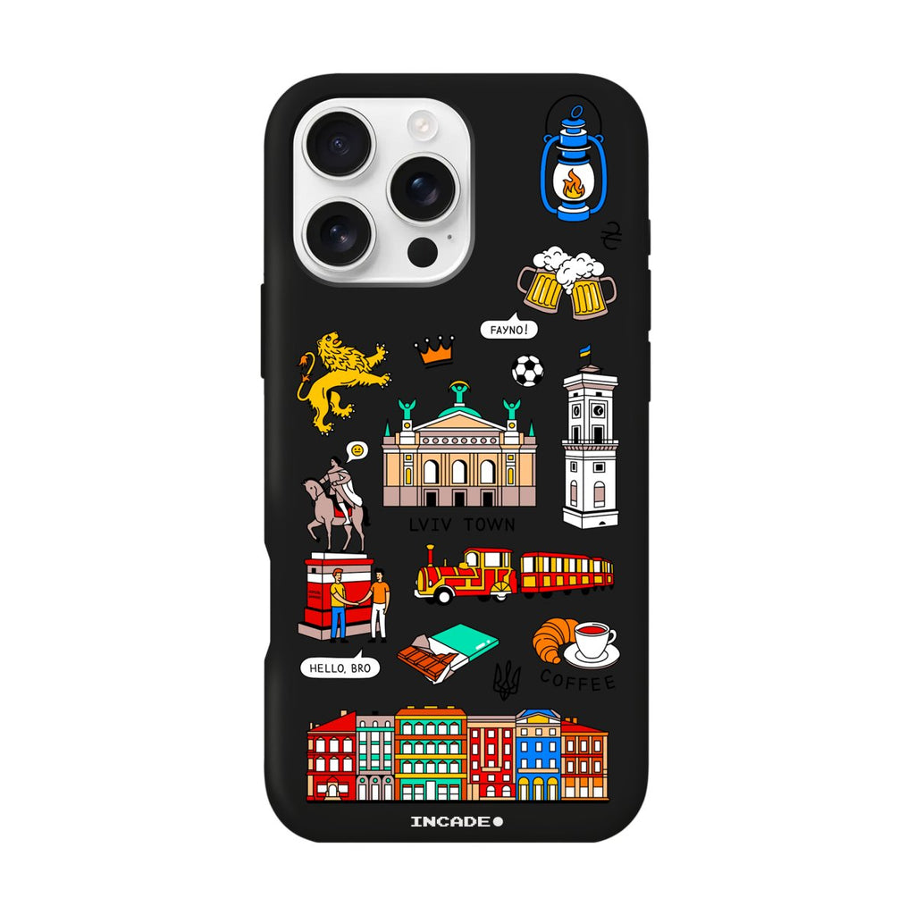 Чохол для iPhone 16 Pro Max LVIV - INCADE