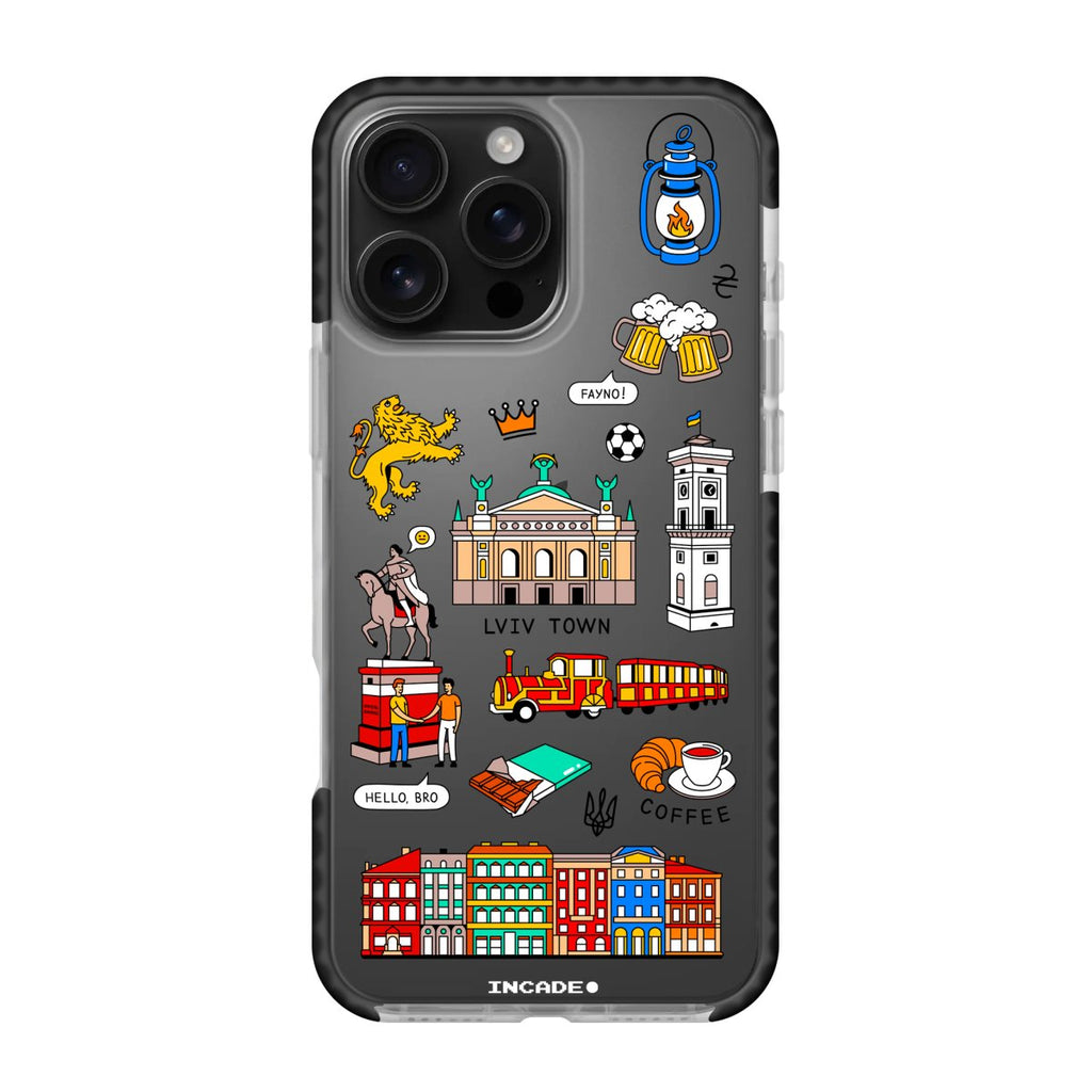 Чохол для iPhone 16 Pro Max LVIV - INCADE