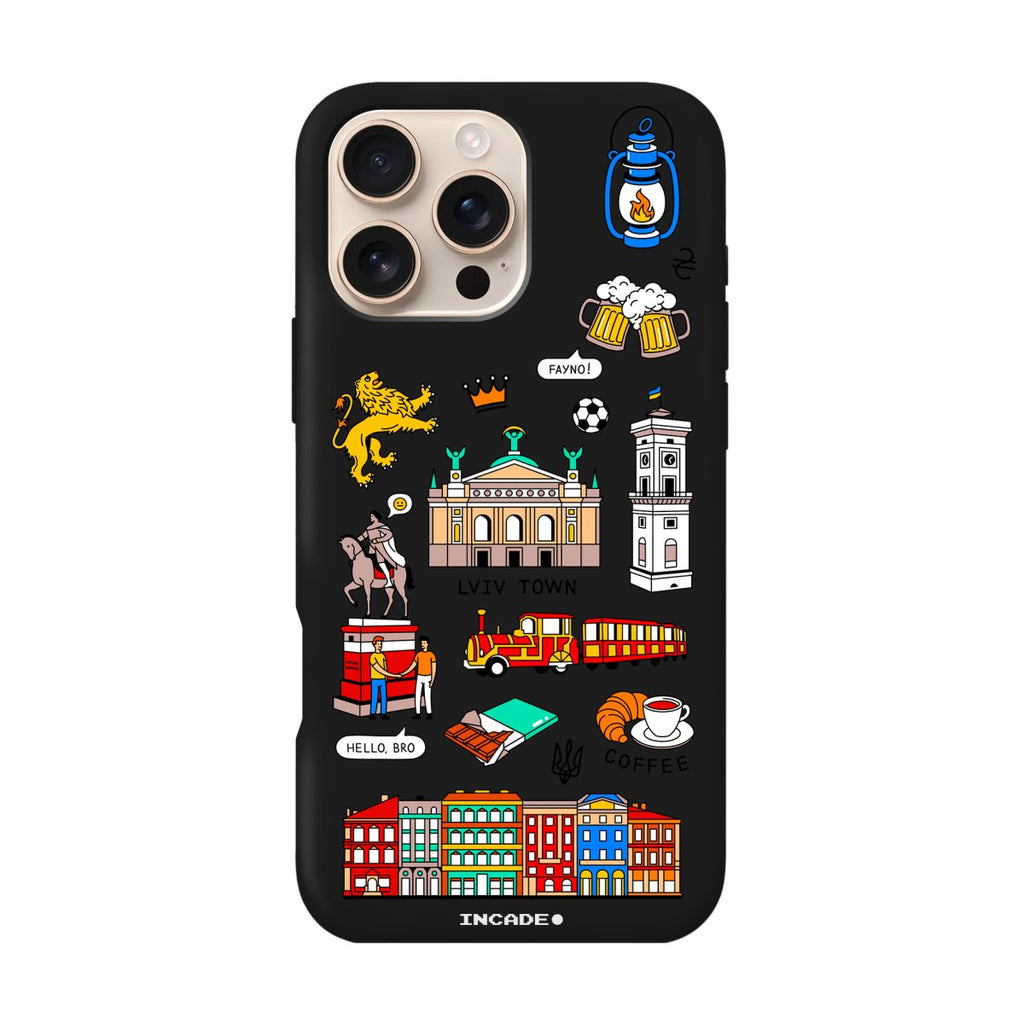 Чохол для iPhone 16 Pro Max LVIV - INCADE