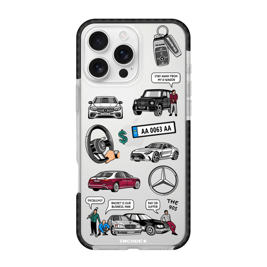 Чохол для iPhone 16 Pro Max MERCEDES - INCADE