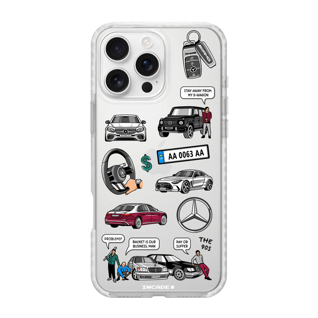 Чохол для iPhone 16 Pro Max MERCEDES - INCADE