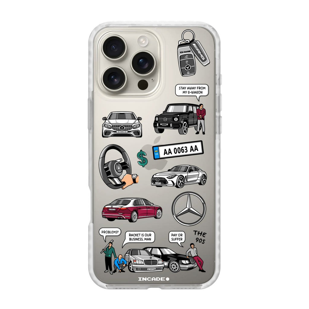 Чохол для iPhone 16 Pro Max MERCEDES - INCADE