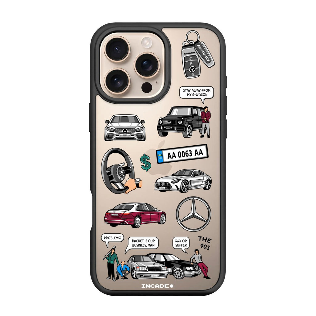 Чохол для iPhone 16 Pro Max MERCEDES - INCADE