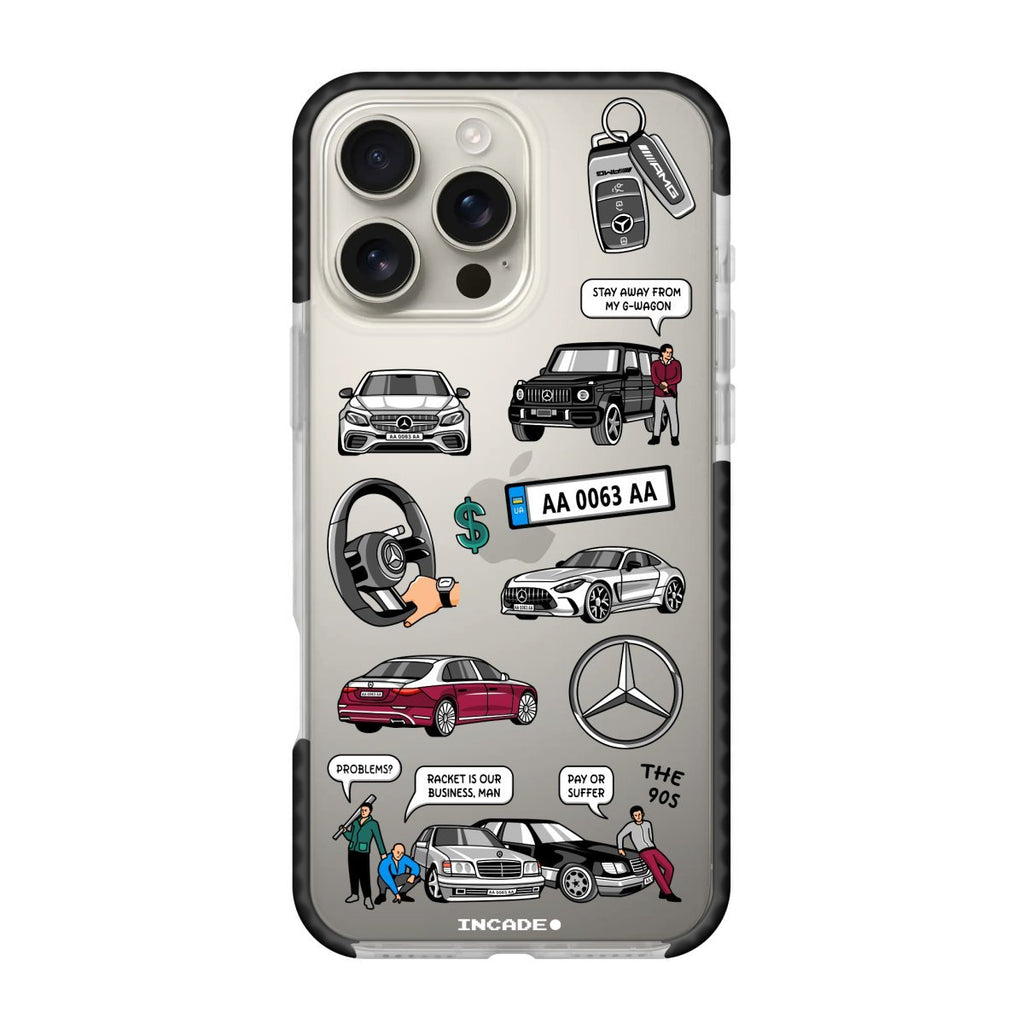 Чохол для iPhone 16 Pro Max MERCEDES - INCADE