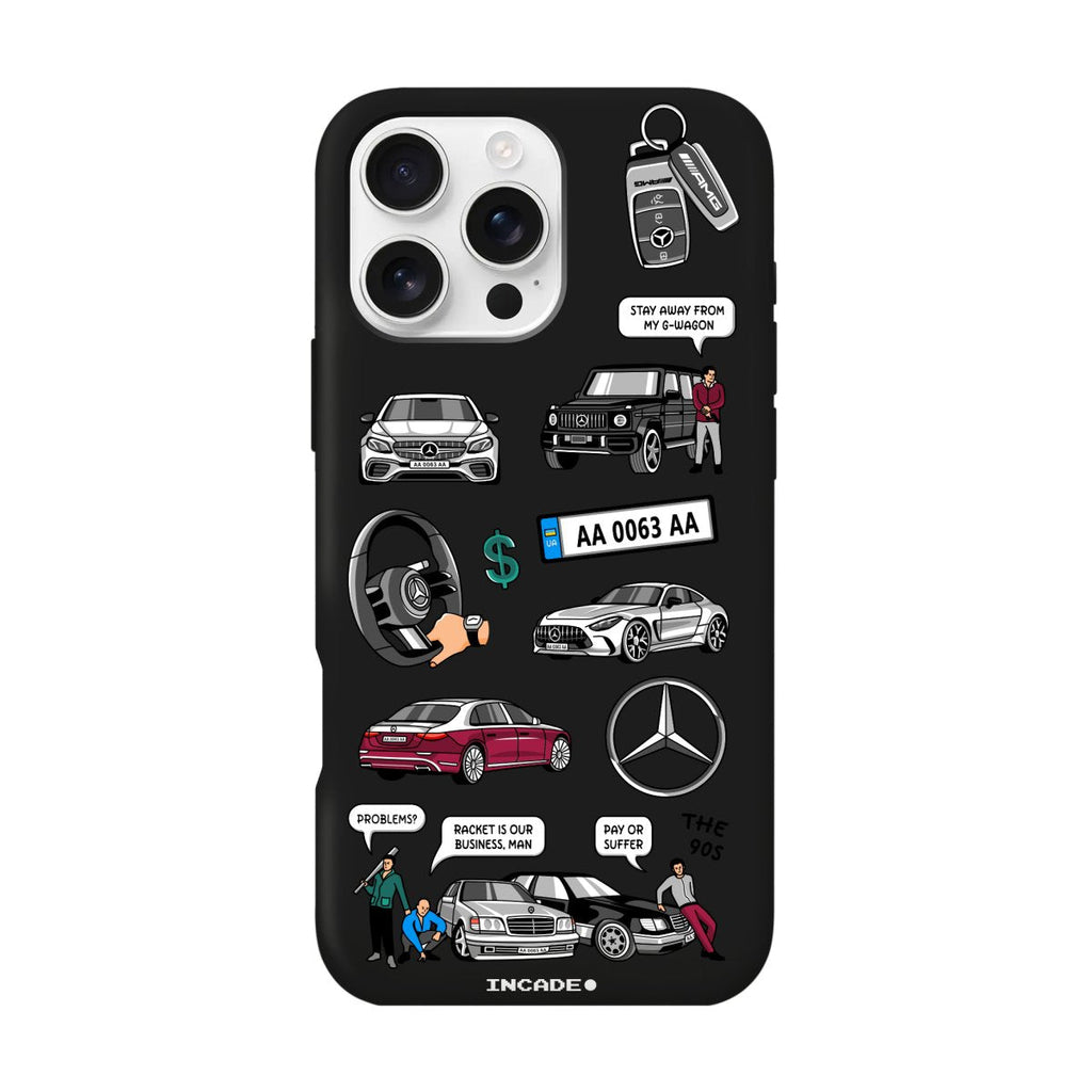 Чохол для iPhone 16 Pro Max MERCEDES - INCADE