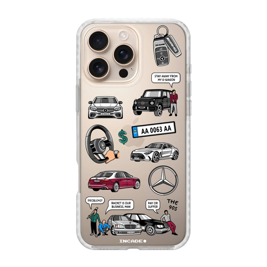 Чохол для iPhone 16 Pro Max MERCEDES - INCADE