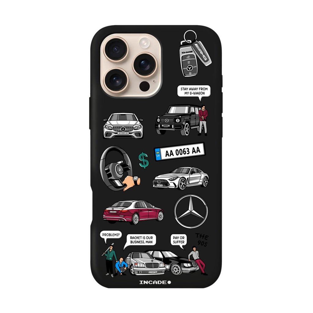 Чохол для iPhone 16 Pro Max MERCEDES - INCADE