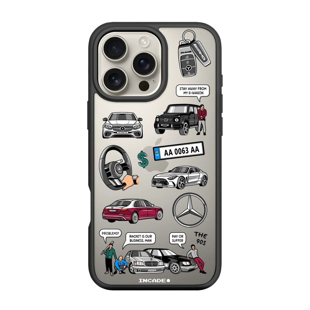 Чохол для iPhone 16 Pro Max MERCEDES - INCADE
