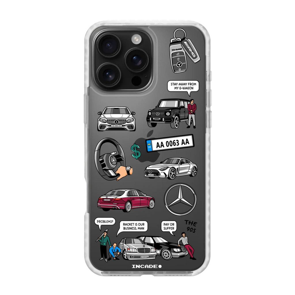 Чохол для iPhone 16 Pro Max MERCEDES - INCADE