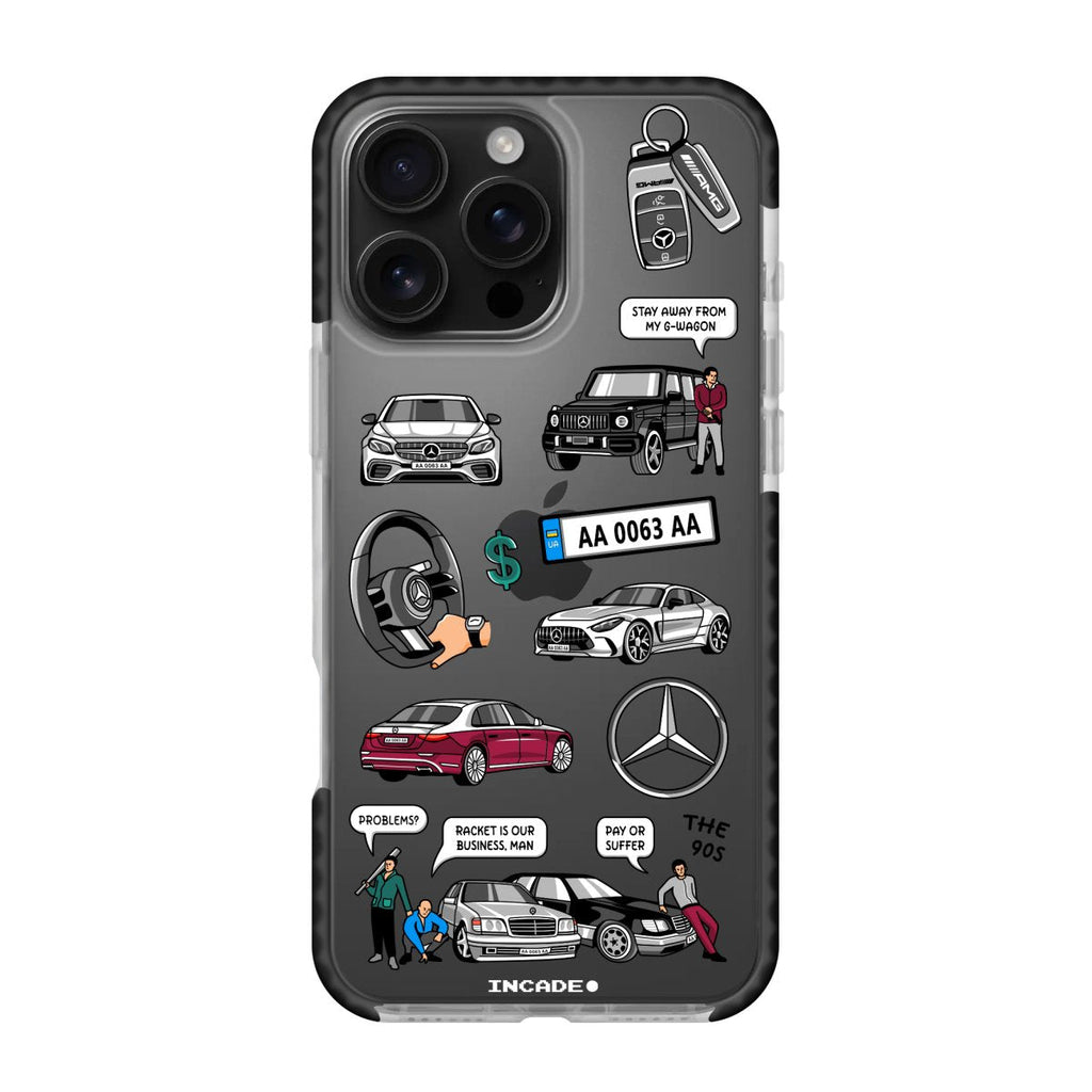 Чохол для iPhone 16 Pro Max MERCEDES - INCADE