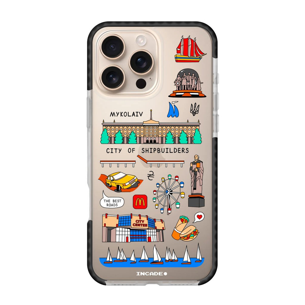 Чохол для iPhone 16 Pro Max MYKOLAIV - INCADE