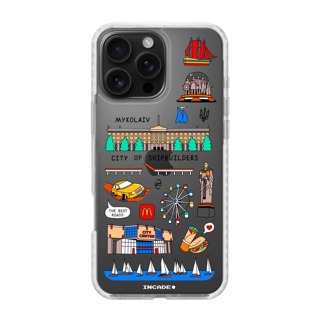 Чохол для iPhone 16 Pro Max MYKOLAIV - INCADE