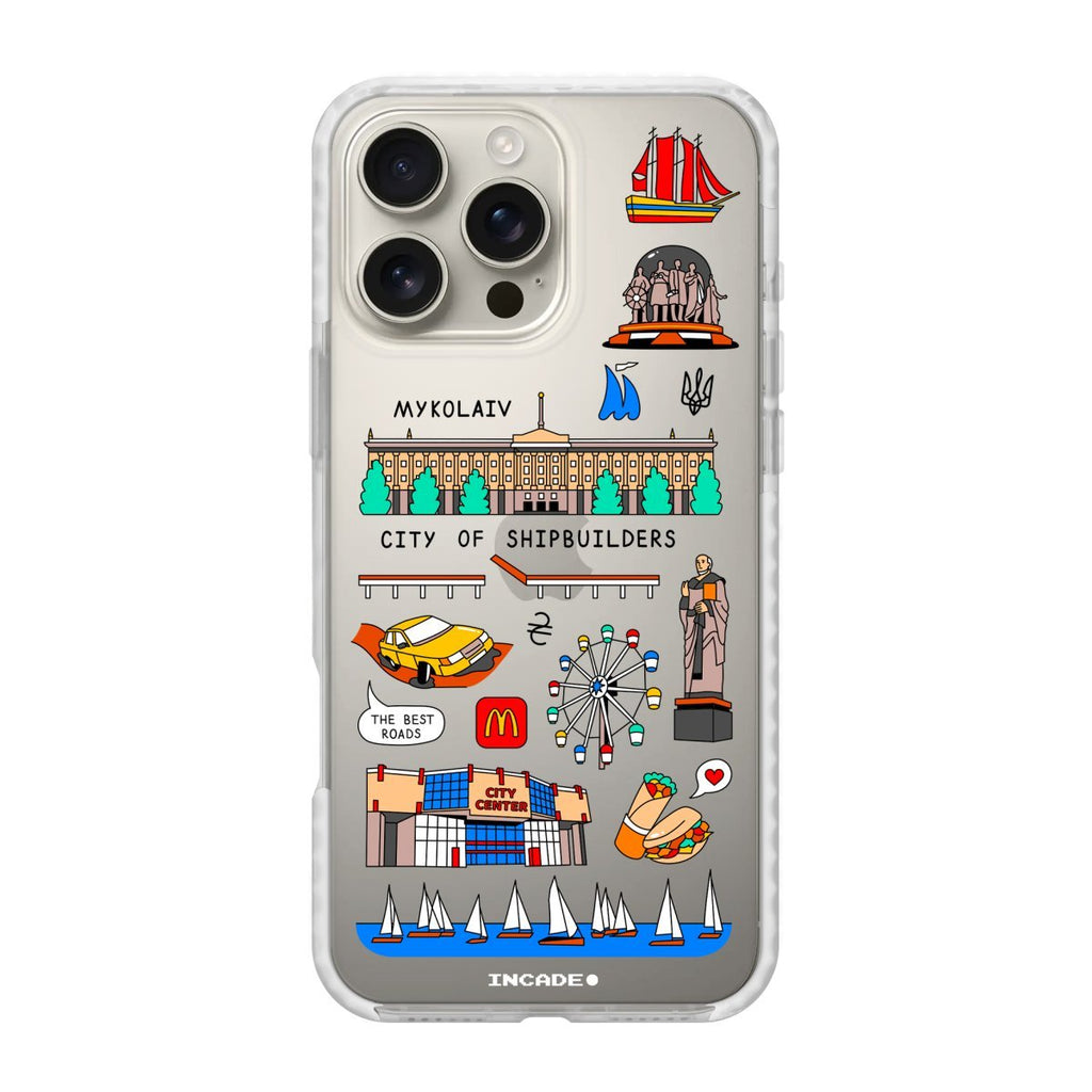 Чохол для iPhone 16 Pro Max MYKOLAIV - INCADE